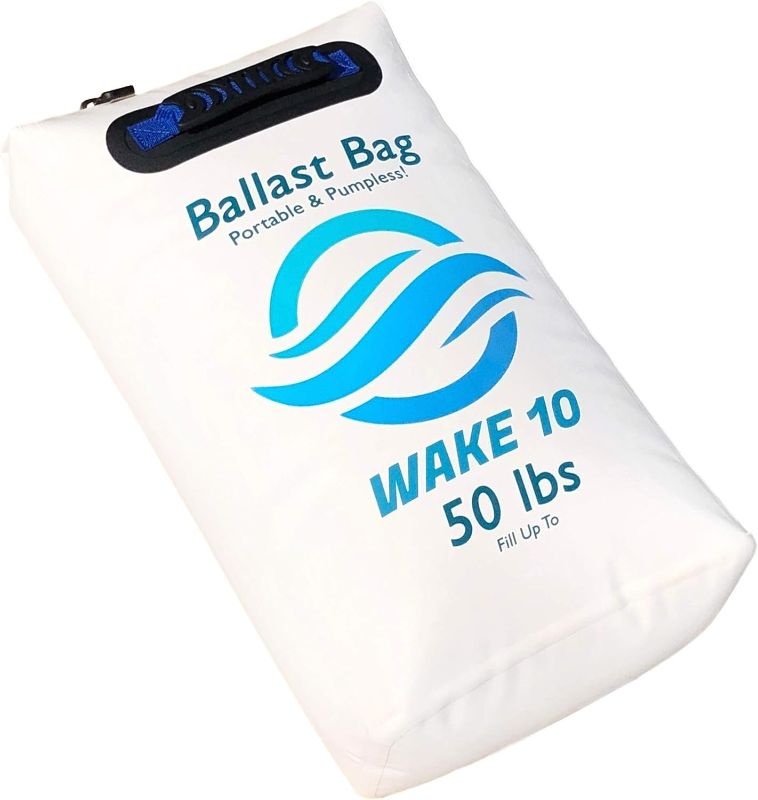 Photo 1 of WAKE 10 Boat Ballast Bag - Portable and Pumpless - 50 lb. - Wakesurfing and Wakeboarding
