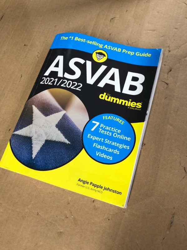 Photo 1 of 2021 / 2022 ASVAB For Dummies: Book + 7 Practice Tests Online + Flashcards + Video (For Dummies (Career/Education))