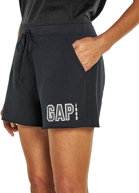 Photo 1 of GAP Ladies Pocket Shorts, Women Washable Cotton Shorts, Casual Pull on Shorts for Women
(black xx-large)