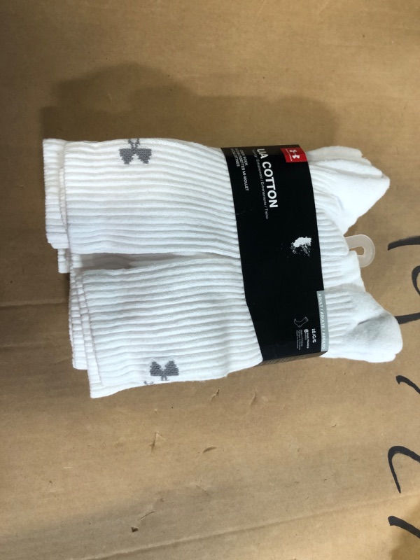 Photo 1 of Under Armour Crew Socks (Large, 6pairs)