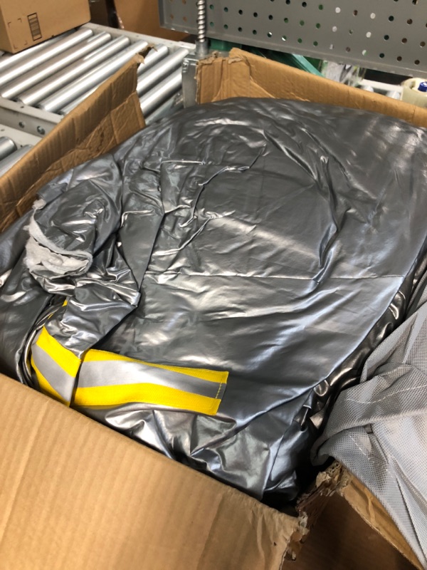 Photo 1 of Caterpillar CAT Workforce Pickup Truck Cover - Waterproof All Weather Outdoor Car Cover 6-Layer Tough Protection for Winter Summer Rain Wind UV Snow for Full Size Crew Cab 264" x 80" x 69"
