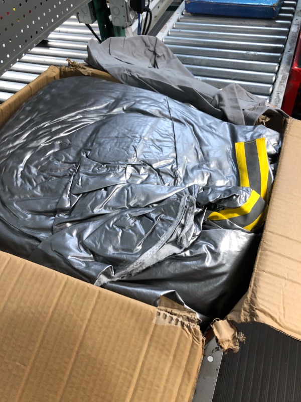 Photo 1 of Caterpillar CAT Workforce Pickup Truck Cover - Waterproof All Weather Outdoor Car Cover 6-Layer Tough Protection for Winter Summer Rain Wind UV Snow for Full Size Crew Cab 264" x 80" x 69"