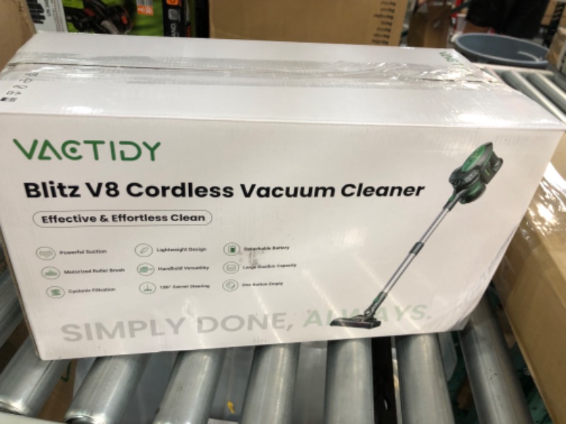 Photo 4 of **MISSING CHARGER**
6 in 1 Handheld Vacuum Cordless for Hard Floor Carpet Pet Hair Green