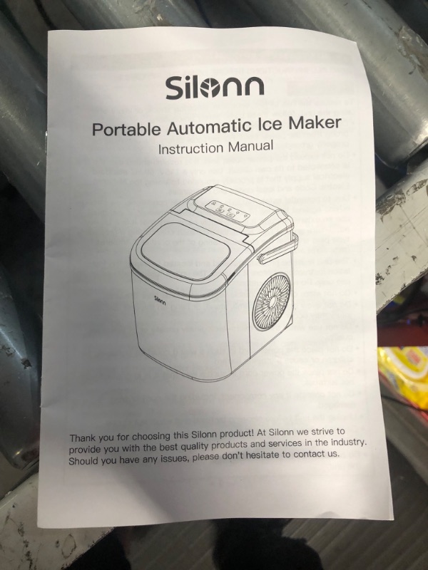 Photo 2 of *PARTS ONLY*
Silonn Countertop Ice Maker