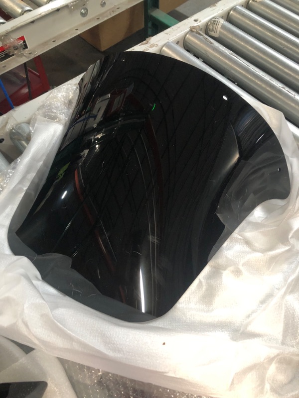 Photo 3 of FATECIM Motorcycle 5.75” Headlight Fairing Cover 17” Tall Touring Sport Windshield