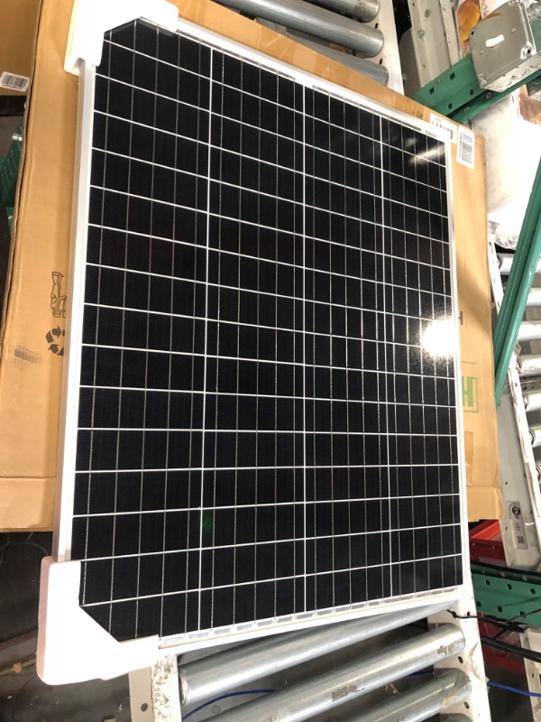 Photo 3 of 100 Watt Monocrystalline Solar Panel High Efficiency Module PV Power for Battery Charging Boat