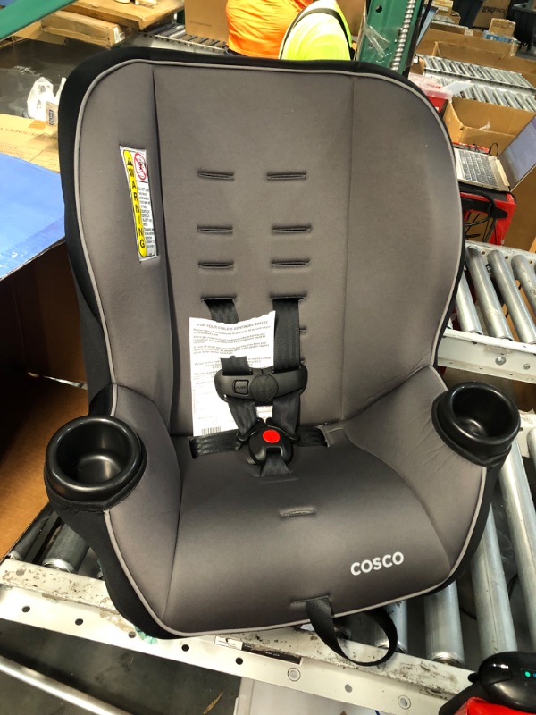 Photo 5 of Cosco Onlook 2-in-1 Convertible Car Seat, Rear-Facing 5-40 pounds and Forward-Facing 22-40 pounds and up to 43 inches, Black Arrows