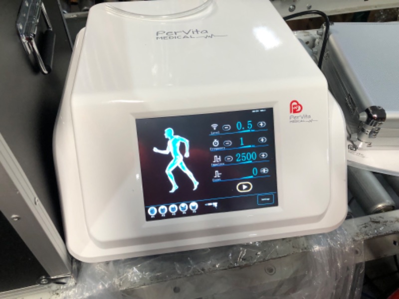 Photo 3 of **SEE NOTES*** Extracorporeal Shock Wave Therapy ESWT Machine for Joint and Muscle Pain Relief, PerVita Medical PSP20