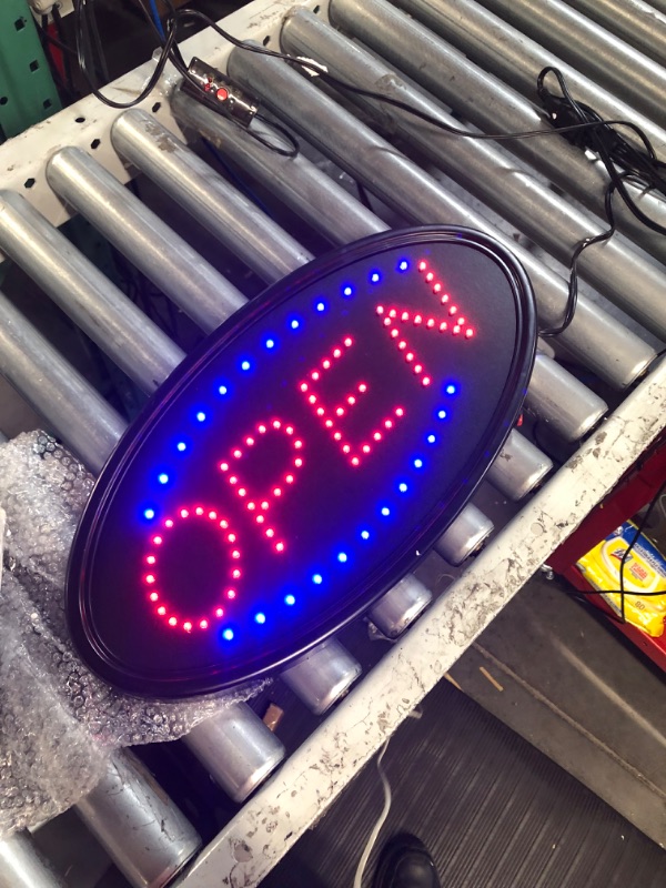 Photo 3 of LED Open Sign with Remote