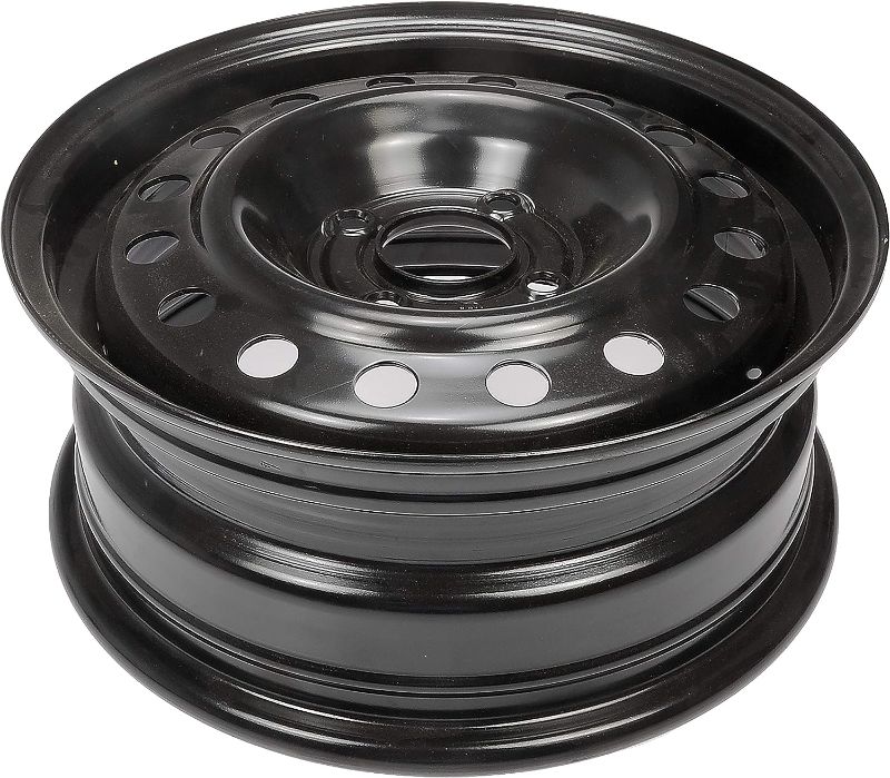 Photo 1 of Dorman 939-115 15 X 6 In. Steel Wheel Compatible with Select Ford Models, Black