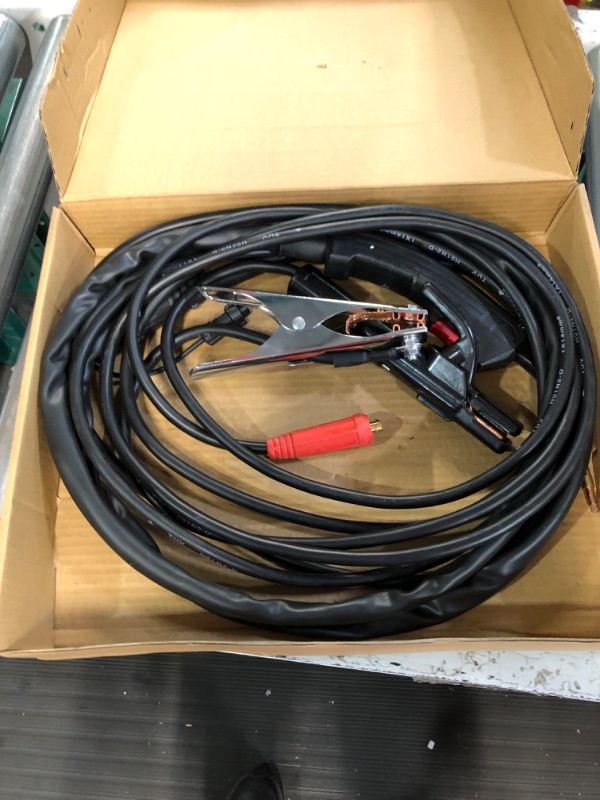 Photo 3 of **MISSING ACCESSORIES** TOOLIOM 135A Flux Core Welder MIG Welder 110V Flux MIG/Lift TIG/Stick 3-in-1 Welding Machine IGBT DC Inverter