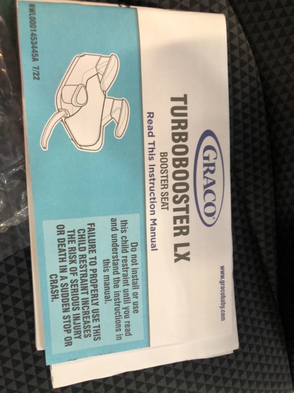 Photo 3 of **SEE NOTES**
Graco® TurboBooster® LX Backless Booster with Affix Latch