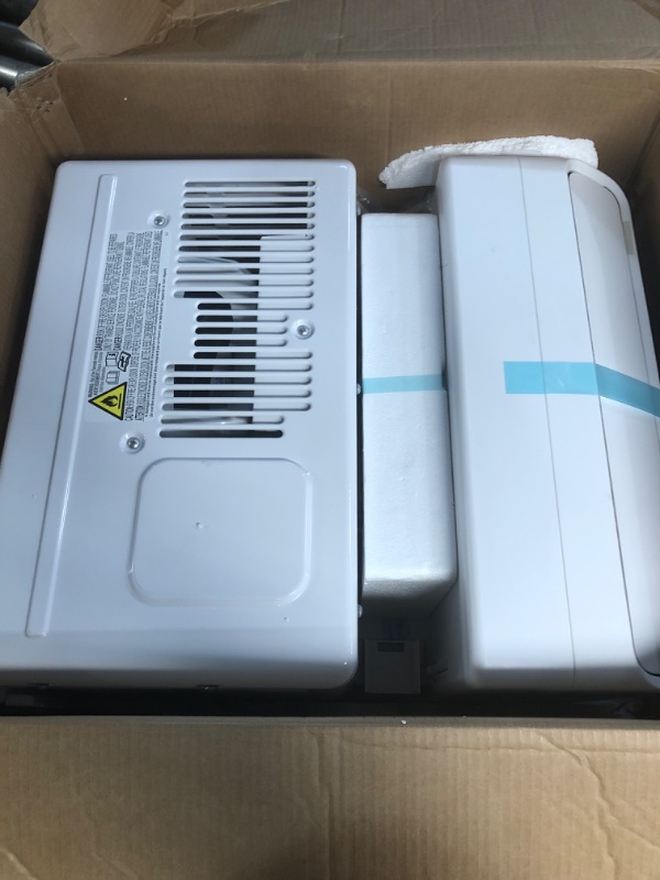 Photo 3 of Midea 10,000 BTU U-Shaped Smart Inverter Window Air Conditioner.