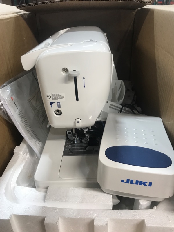 Photo 9 of ***DAMAGED - SEE NOTES***
JUKI HZL-F300 Sewing and Quilting Machine , White