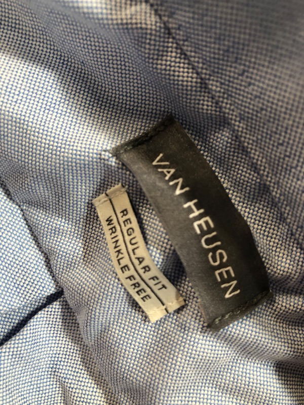 Photo 3 of Van Heusen Men's Dress Shirt Regular Fit