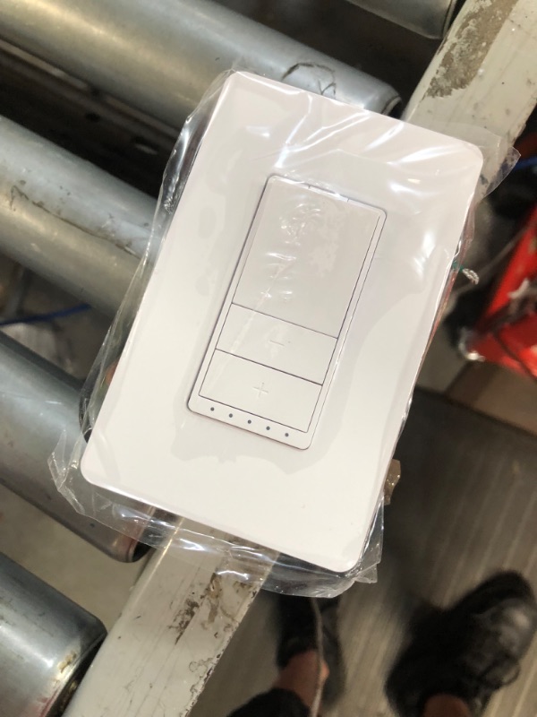 Photo 1 of Amazon Basics 3-Way Smart Dimmer Switch, Neutral Wire Required, 2.4 Ghz WiFi, Works with Alexa Standalone 3-Way Dimmer