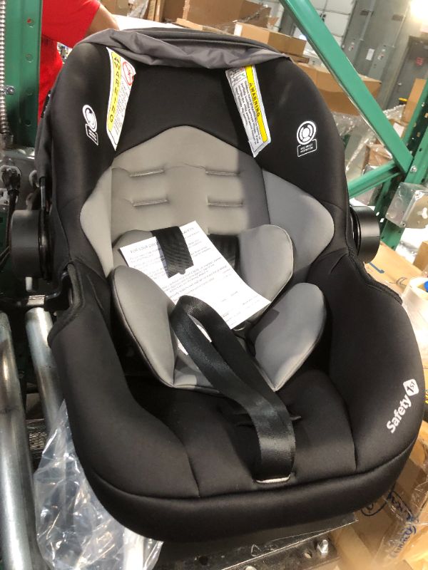 Photo 9 of ***PAPERS STILL ATTATCHED, BRAND NEW** Safety 1st Smooth Ride Travel System with OnBoard 35 LT Infant Car Seat, Monument **PREVIOUSLY OPENED** 