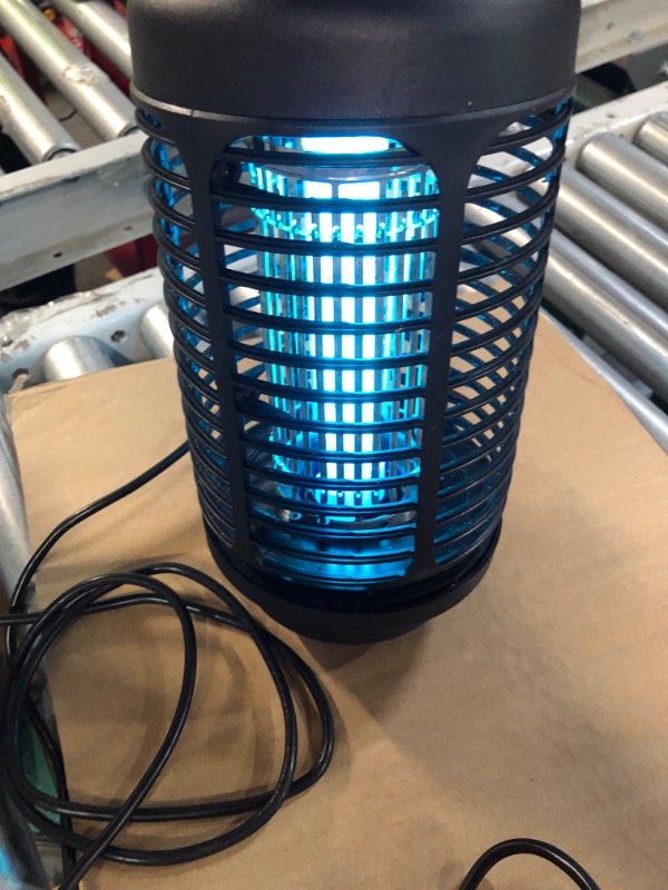 Photo 3 of * used * incomplete * see all images *
Bug Zapper with LED Light, Mosquito Zapper Outdoor Electric, Fly Zapper, Insect Zapper  Black