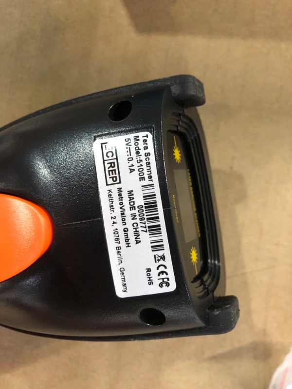 Photo 6 of Tera Barcode Scanner Wireless 1D Laser Cordless Barcode Reader with Battery Level Indicator, 2.4Ghz Wireless