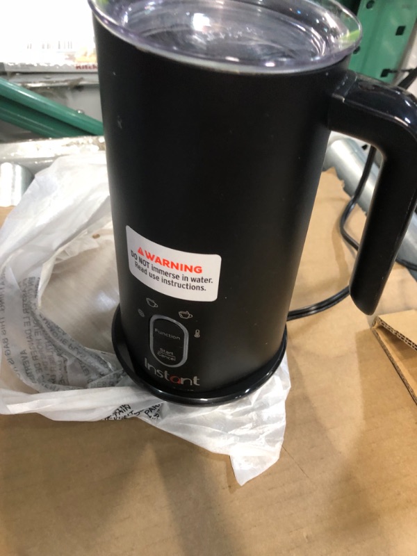 Photo 5 of * sold for parts only * not functional *
Instant Milk Frother, 4-in-1 Electric Milk Steamer, 10oz/295ml Automatic Hot and Cold Foam Maker and Milk Warmer Black