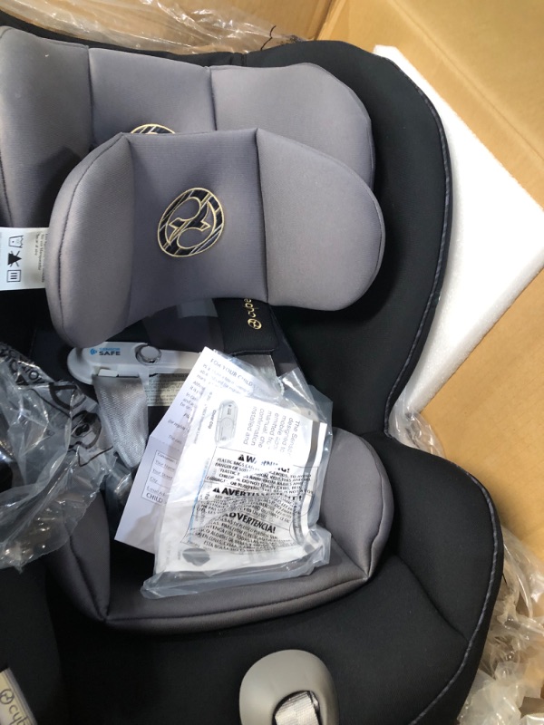 Photo 2 of CYBEX Eternis S™ All-in-One Convertible Car Seat-Pepper Black