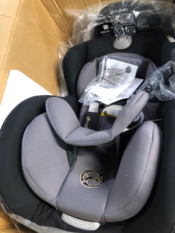 Photo 3 of CYBEX Eternis S™ All-in-One Convertible Car Seat-Pepper Black