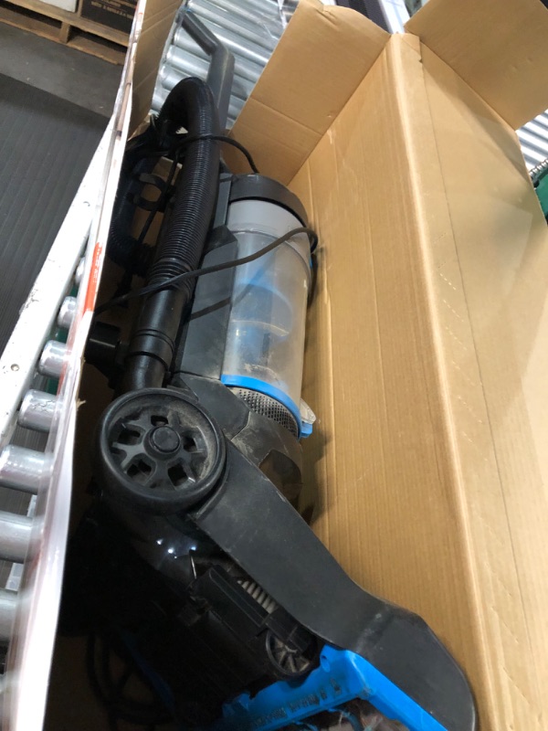 Photo 2 of **USED/VERY DIRTY**
Eureka Upright FloorRover Bagless Pet Vacuum Cleaner, Swivel Steering for Carpet and Hard Floor, Graphite Grey