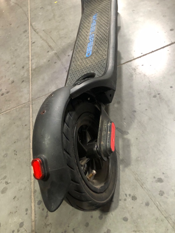 Photo 9 of Wheelspeed Electric Scooter WS1 Pro 10" Pneumatic Tires Foldable E-scooter with Rear Suspension