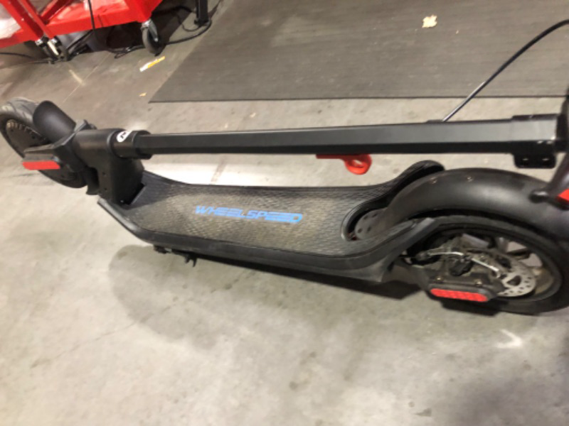 Photo 4 of Wheelspeed Electric Scooter WS1 Pro 10" Pneumatic Tires Foldable E-scooter with Rear Suspension