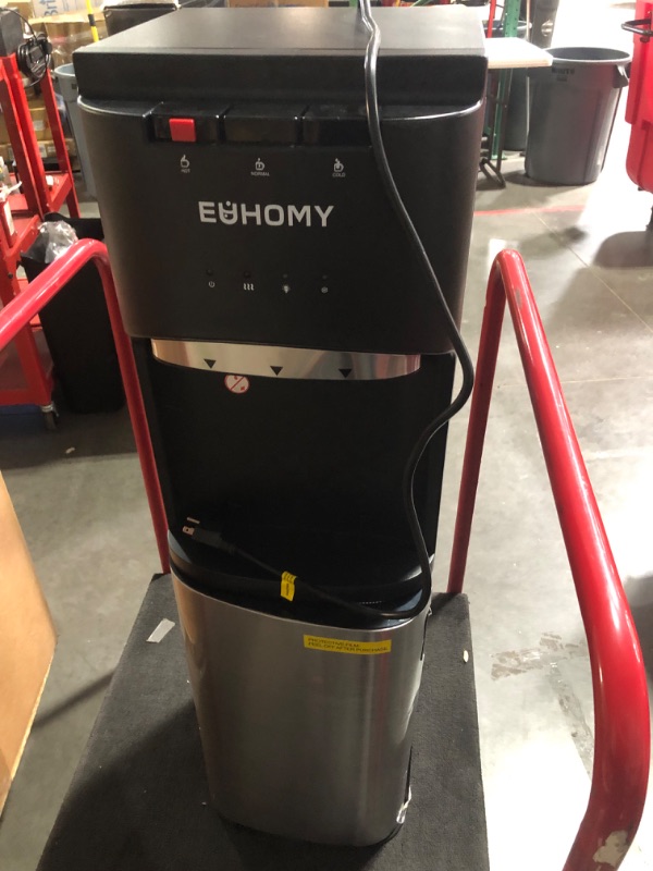 Photo 4 of [FOR PARTS, READ NOTES]
Euhomy Self Cleaning Bottom Loading Water Cooler Dispenser, with UV Lights Stainless Steel Water Cooler