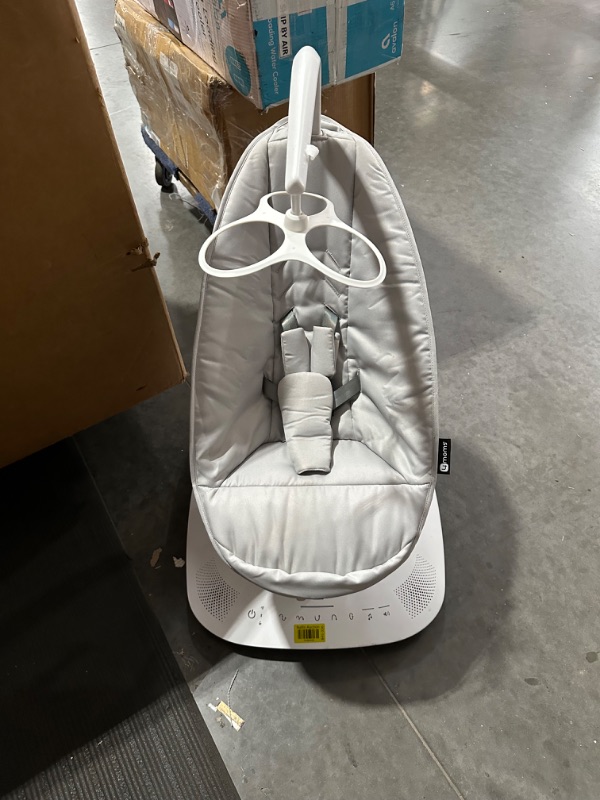 Photo 7 of 4Moms Mamaroo 4 Infant Swing - Classic Grey