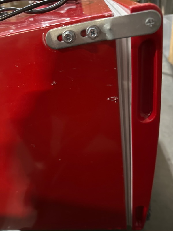 Photo 9 of Frigidaire 3.2 Cu. Ft. Retro Compact Refrigerator with Side Bottle Opener EFR376, Red