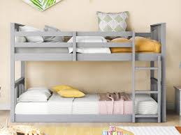 Photo 1 of ** *** partial set, box 1 of2*** Twin Over Twin Bunk Bed with Ladder