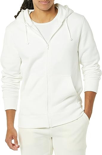 Photo 1 of Amazon Aware Men's Full-Zip Hooded Fleece Sweatshirt XS
