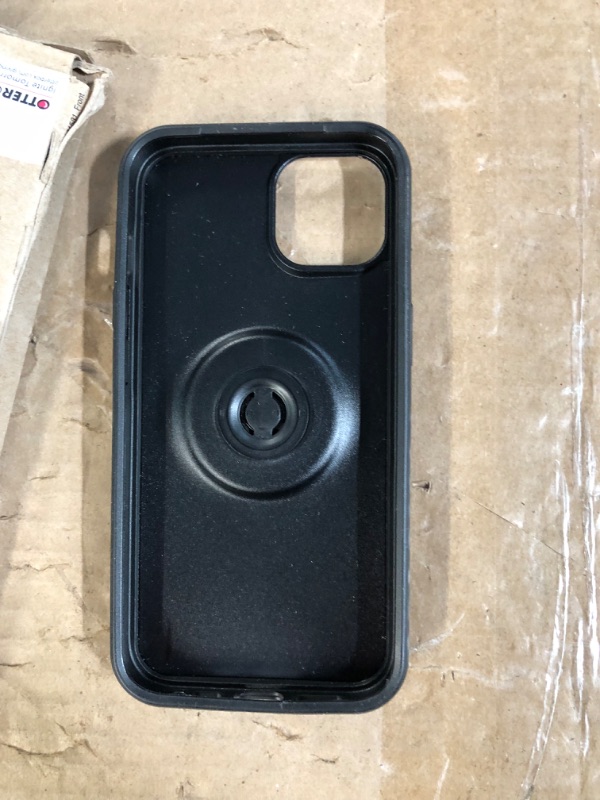 Photo 1 of OtterBox iPhone 13 Otter + Pop Symmetry Series Case - BLACK, integrated PopSockets PopGrip, slim, pocket-friendly, raised edges protect camera & screen