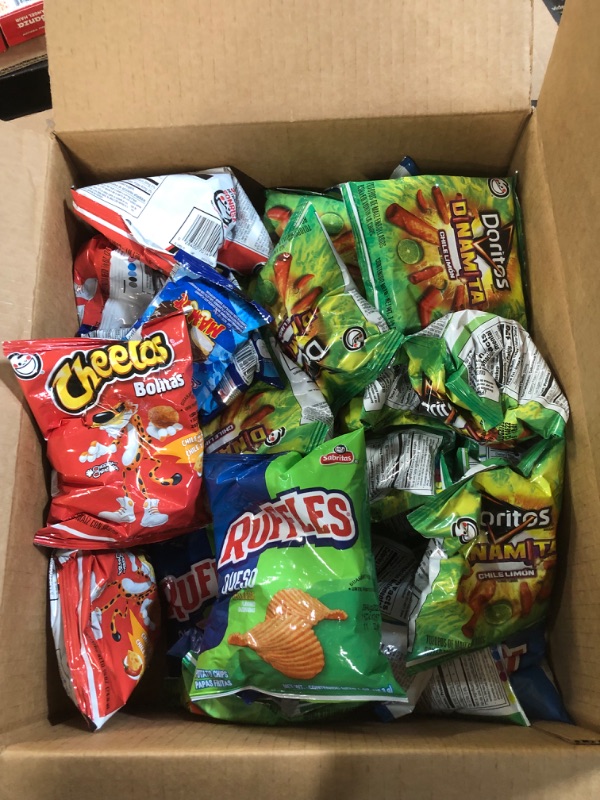 Photo 2 of [Notes] Frito-Lay Sabritas® & Gamesa® Sweet & Salty Variety Pack, Ruffles, Doritos, Cheetos, Mamut, Florentinas, (40 Pack)