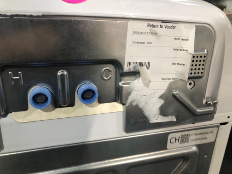 Photo 1 of GE Profile™ 5.0 cu. ft. Capacity Washer with Smarter Wash Technology and FlexDispense