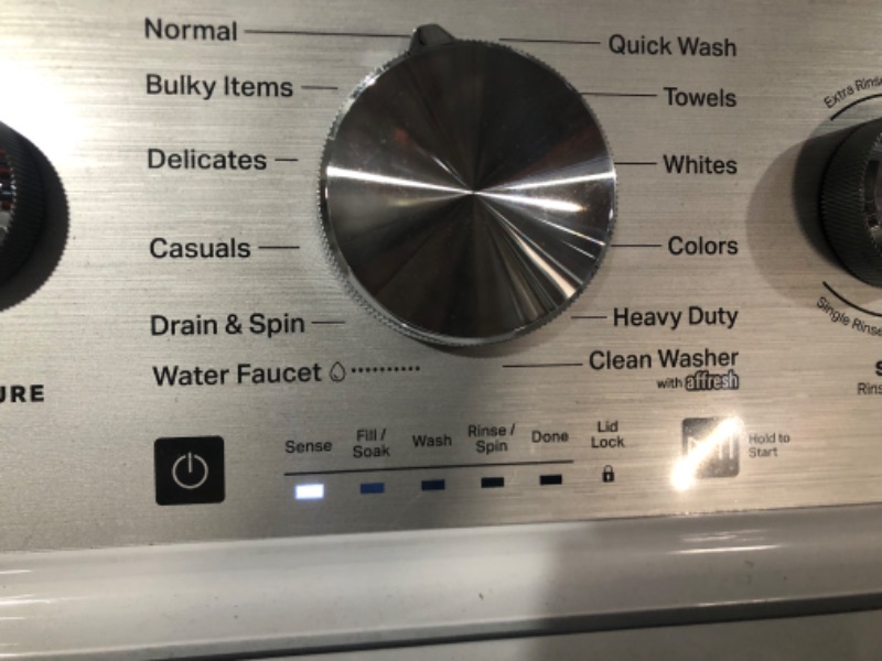 Photo 11 of TOP LOAD WASHER WITH EXTRA POWER - 4.8 CU. FT