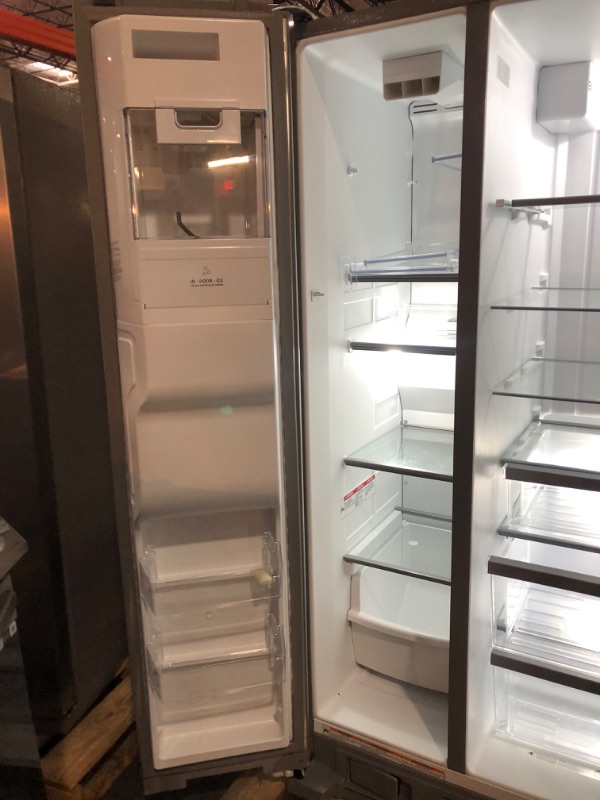 Photo 7 of 36-inch Wide Side-by-Side Refrigerator - 25 cu. ft.