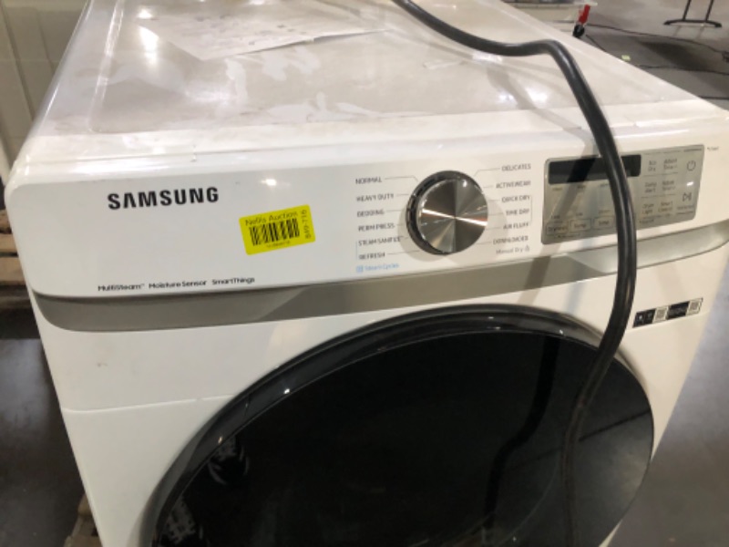 Photo 2 of **PARTS ONLY**
7.5 cu. ft. Smart Electric Dryer with Steam Sanitize+ in White
