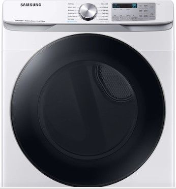 Photo 1 of **PARTS ONLY**
7.5 cu. ft. Smart Electric Dryer with Steam Sanitize+ in White