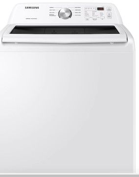 Photo 1 of 4.5 cu. ft. Top Load Washer with Vibration Reduction Technology+ in White