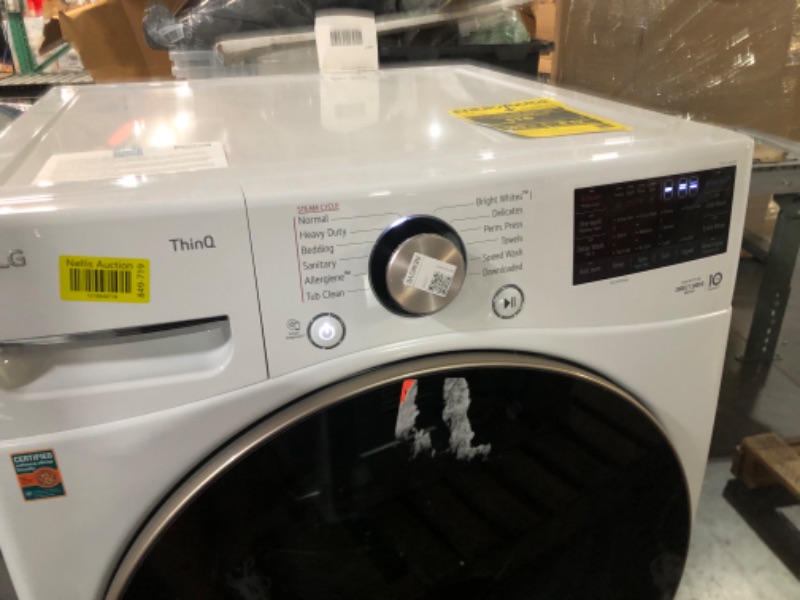 Photo 3 of 4.5 cu. ft. Ultra Large Capacity Smart wi-fi Enabled Front Load Washer with TurboWash™ 360° and Built-In Intelligence