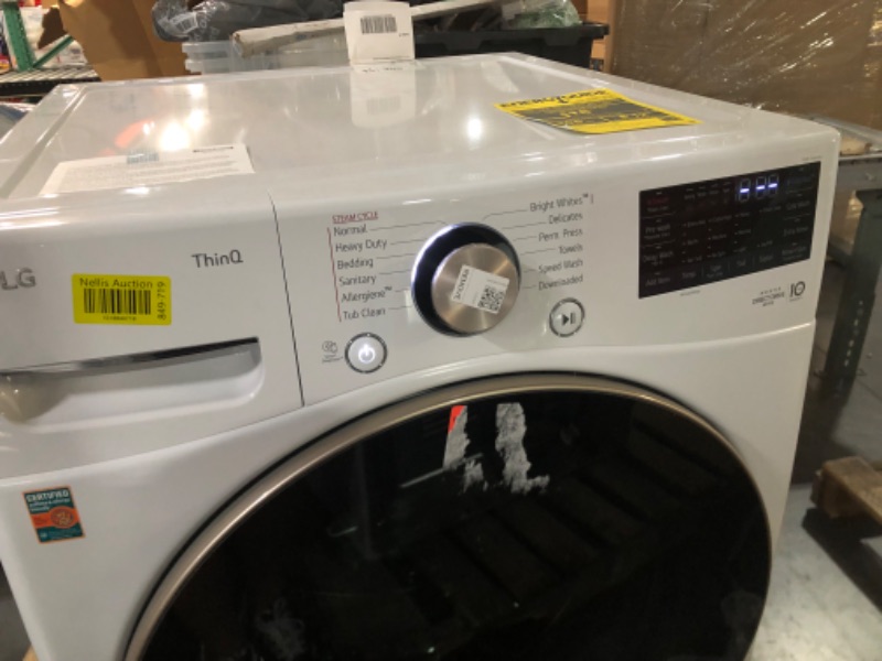 Photo 7 of 4.5 cu. ft. Ultra Large Capacity Smart wi-fi Enabled Front Load Washer with TurboWash™ 360° and Built-In Intelligence