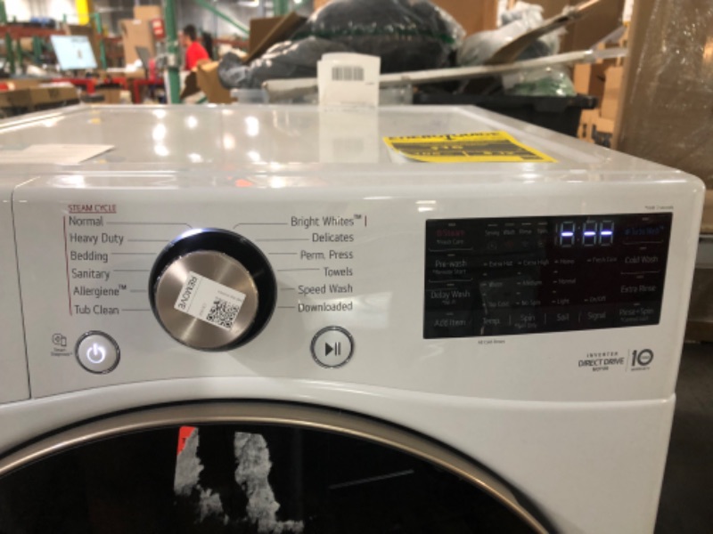 Photo 8 of 4.5 cu. ft. Ultra Large Capacity Smart wi-fi Enabled Front Load Washer with TurboWash™ 360° and Built-In Intelligence