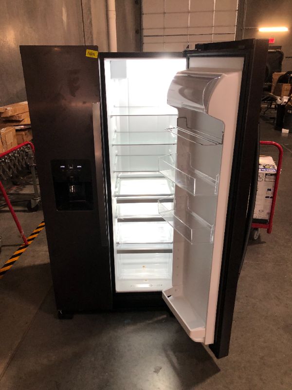 Photo 12 of HEAVILY USED**36-inch Wide Side-by-Side Refrigerator - 25 cu. ft.