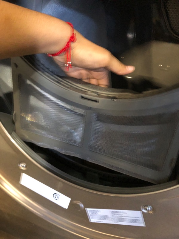 Photo 9 of 7.5 cu. ft. Smart Electric Dryer with Steam Sanitize+ in Champagne