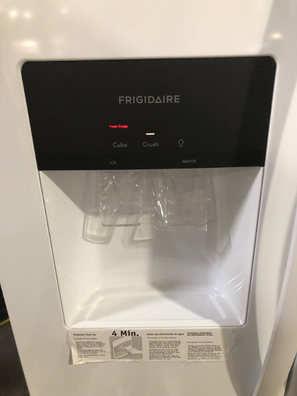 Photo 3 of Frigidaire 25.6 Cu. Ft. 36" Standard Depth Side by Side Refrigerator