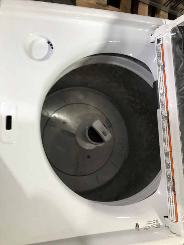 Photo 4 of ***USED - POWERS ON - UNABLE TO TEST FURTHER***
White 2 in 1 Removable Agitator 4.7-cu ft High Efficiency Impeller and Agitator Top-Load Washer (White)