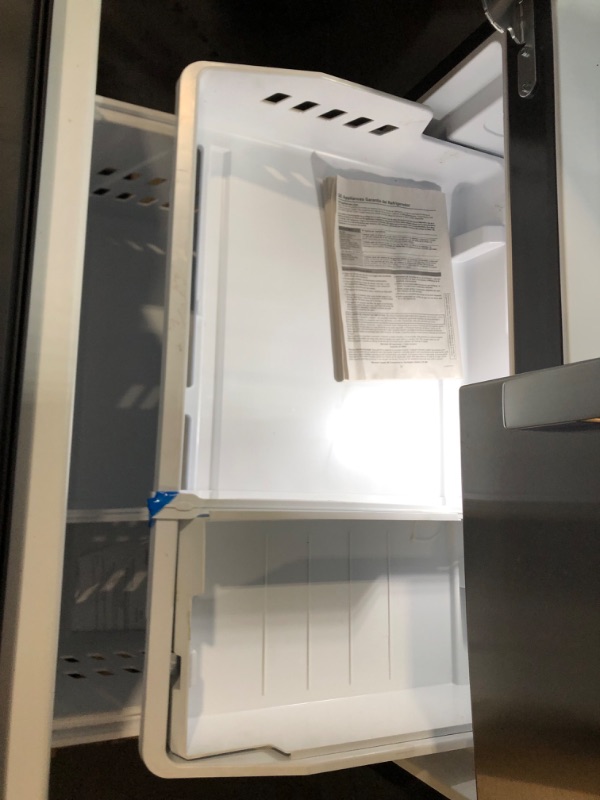 Photo 4 of GE® ENERGY STAR® 27.0 Cu. Ft. Fingerprint Resistant French-Door Refrigerator